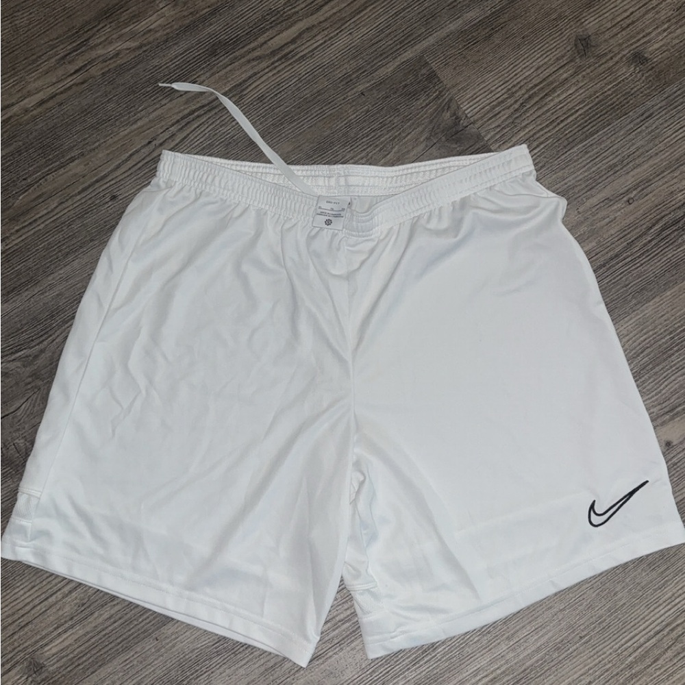 Nike White Athletic Shorts